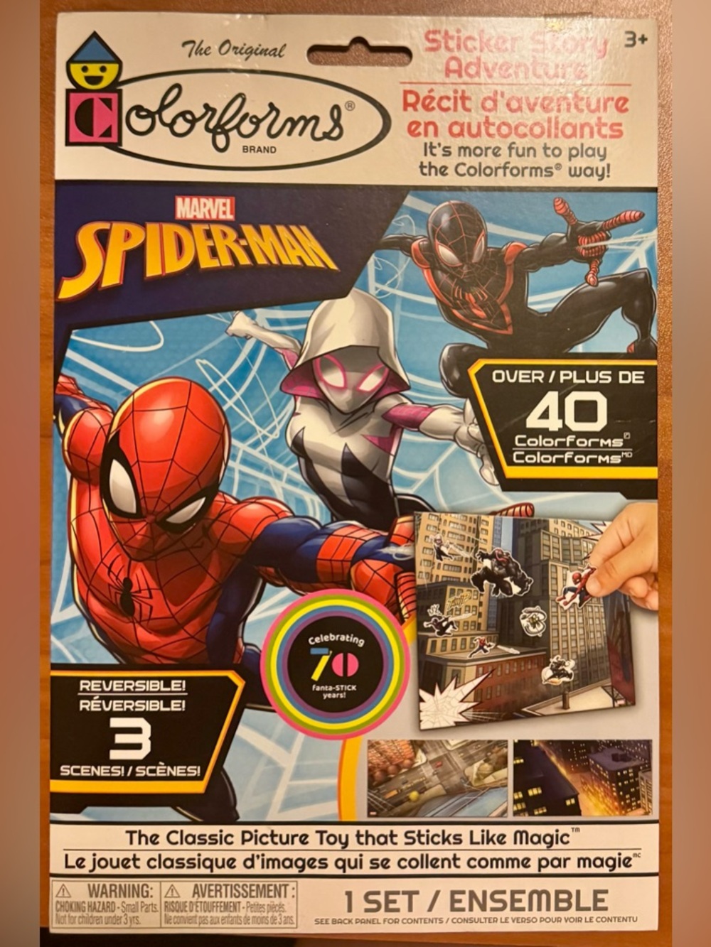Marvel Spider-Man Colorforms Activity Set 🕷️
